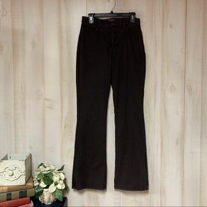 NYDJ Black Jeans Studs Bootcut 6